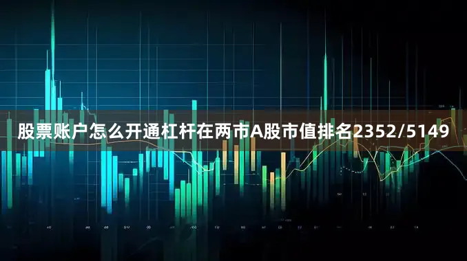 股票账户怎么开通杠杆在两市A股市值排名2352/5149